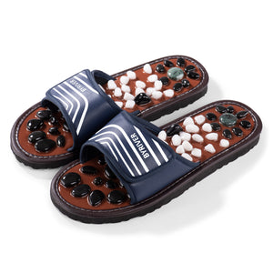 Pebble Massage Slippers Sandals Shoes Slides Acupressure Foot Massager