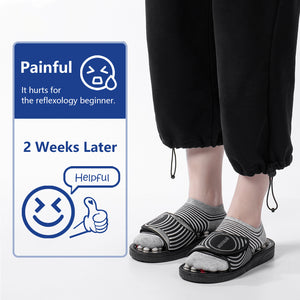 Plantar Fasciitis Foot Massager, Acupuncture Slippers Shoes Sandals